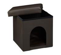 Relaxdays Cuccia per cani e gatti pouf sgabello