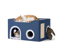 Relaxdays Cuccia pieghevole con tiragraffi