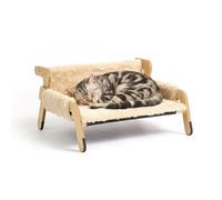 Relaxdays Cuccia rialzata con peluche