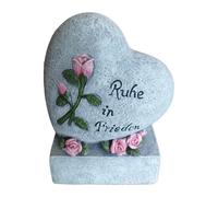 Relaxdays Cuore commemorativo con scritta