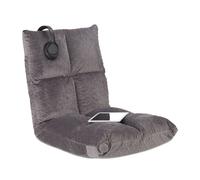 Relaxdays Cuscino da terra schienale regolabile