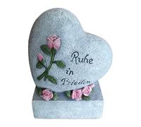 Relaxdays Cuore commemorativo con scritta