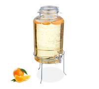 Relaxdays Dispenser bevande con supporto da 8 L