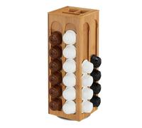 (TG. 40.5 x 14 x 14 cm) Relaxdays Dispenser Capsule per Cialde Dolce Gusto, Gire