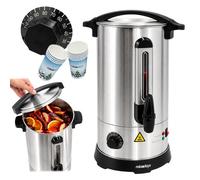 Relaxdays Dispenser vin brulé acciaio inox
