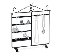 Relaxdays Espositore Gioielli da Donna da Appendere, Porta Collane, Bracciali &