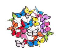 Farfalle deco da giardino interni esterni casa decorazione giardino cameretta