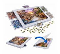 Relaxdays Feltro puzzle, 6 cassetti