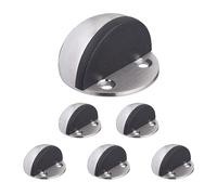 Fermaporta Pavimento Blocca Porta Terra Paracolpi Fissaggio Adesivo Set da 6