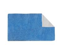 Relaxdays filtro per cappa 1x2 m, feltro filtrante universale, ricambio tagliabile, cucina, poliestere, bianco/blu