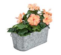 Relaxdays Fioriera per Giardino Balcone e Casa Vaso per Piante Design Vintage