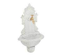 Relaxdays Fontana murale con rubinetto