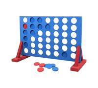 Relaxdays Forza 4 XXL, Gioco da Esterno, per Bambini e Adulti, HLP 49x73x33 cm, Quattro in Fila, Schiuma Eva, Blu-Rossa