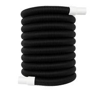 Relaxdays Gartenschlauch Tubo, Flessibile, Robusto, 10 m, Resistente ai Raggi UV, in polietilene, per irrigazione del Giardino, Nero, Verde