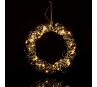 Relaxdays Ghirlanda a LED per la finestra 30 cm