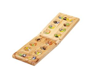 Relaxdays Gioco da tavolo Mancala Kalah