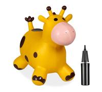 Giocattolo Giraffa Saltellante Gioco Salterino Gonfiabile Bambini Senza BPA 50kg