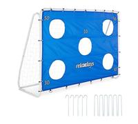 Porta da calcio per il giardino 10,6 kg Acciaio Porta da calcio portatile