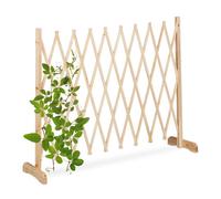 Relaxdays Graticolato estensibile in legno