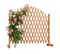 Relaxdays Graticolato rimovibile in legno