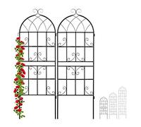 (TG. 150 cm) Relaxdays Griglia per Rampicanti, Set da 2 Pannelli da Piantare per