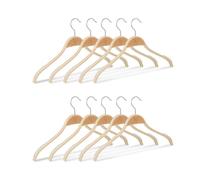 Relaxdays Grucce in legno in set da 40