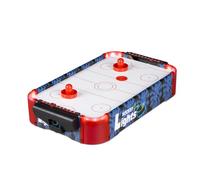 Relaxdays Hockey da tavolo gioco LED air hockey