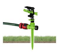 Relaxdays Irrigatore a Impulso da Giardino Circolare Irrigazione Grandi Superfic