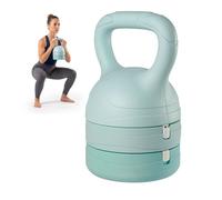 Relaxdays Kettlebell regolabile 2-6 kg