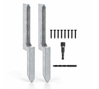 Relaxdays Kit riparazione palo recinzione