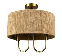 Lampada da soffitto Lampada da soggiorno Lampada boho 2 luci