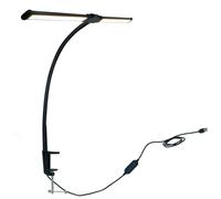 Relaxdays Lampada da scrivania LED con pinza 61 cm