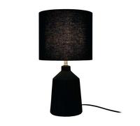 Relaxdays Lampada da tavolo con base ceramica