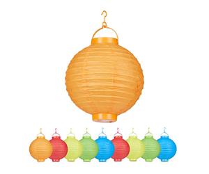 Relaxdays Lanterne LED colorato Set da 100 pz.