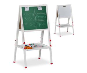 Relaxdays Lavagnetta 3in1 per bambini e bambine