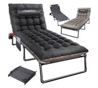Relaxdays Letto campeggio pieghevole 250kg