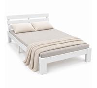 Relaxdays Letto in legno massello 120x200 cm