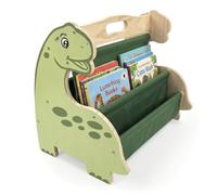 Relaxdays Libreria bimbi 4 scomparti in tessuto