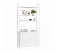 Relaxdays Libreria con armadietto