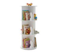 Relaxdays Libreria girevole per bimbi