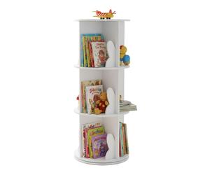 Relaxdays Libreria girevole per bimbi