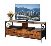 Relaxdays Mobile TV basso con cassetti