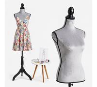 Relaxdays Manichino donna 36/38 velluto