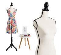 Relaxdays Manichino donna 36/38 velluto