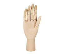 Relaxdays Mano di legno snodabile