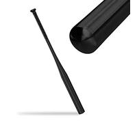 Relaxdays Mazza da Baseball in Alluminio, 86 x 5 cm, Bastone Leggero da Softball, Manico Antiscivolo, 34 Pollici, Nero, 86 x 5 x 5 cm