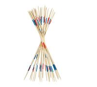 Mikado gioco xl in legno 31 pz. Multicolore Mikado gigante in legno 90 cm