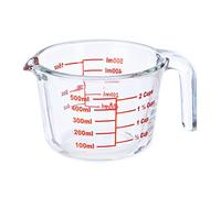 Misurino cucina vetro dosatore graduato bicchierino misuratore recipiente 500 ml