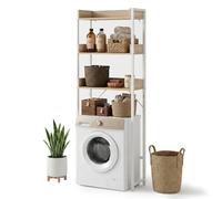 Relaxdays Mobile sopra lavatrice 3 ripiani