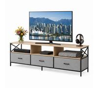 Relaxdays Mobile TV basso con cassetti